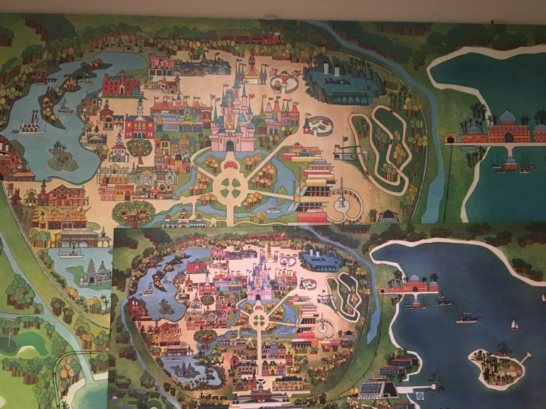 WDWMap next to an original